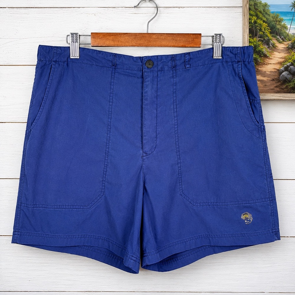 Mountain Hardware FUC Men's Large Blue Cotton Utility Shorts
